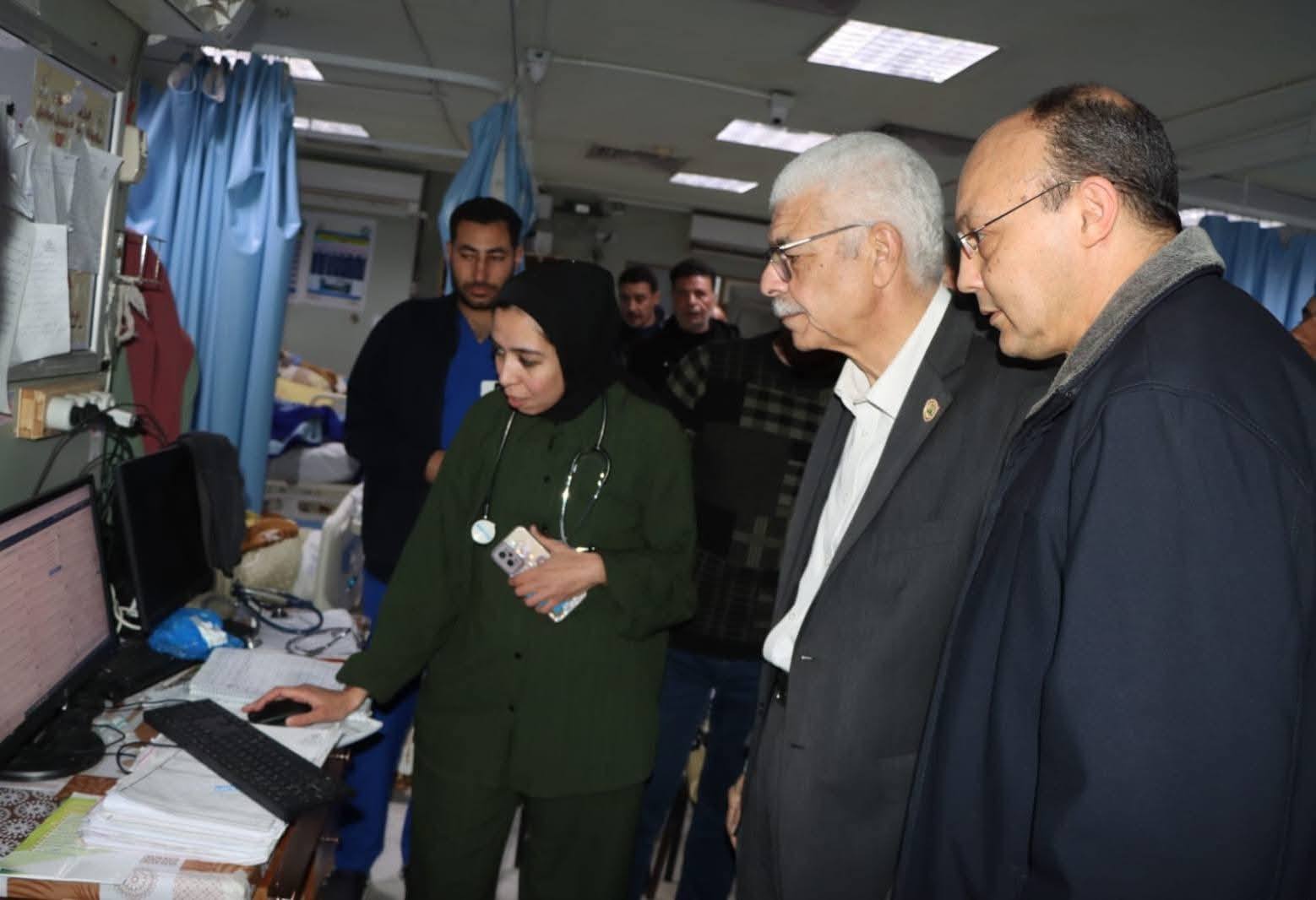 رئيس جامعة المنوفية يتابع تنفيذ منظومة التحول الرقمي وميكنة الخدمات الطبية بالمستشفيات الجامعية