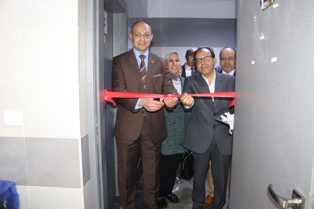 رئيس مجلس إدارة المستشفيات الجامعية يفتتح عيادة جديدة متخصصة لأمراض الجلدية والتناسلية بمستشفيات جامعة المنوفية