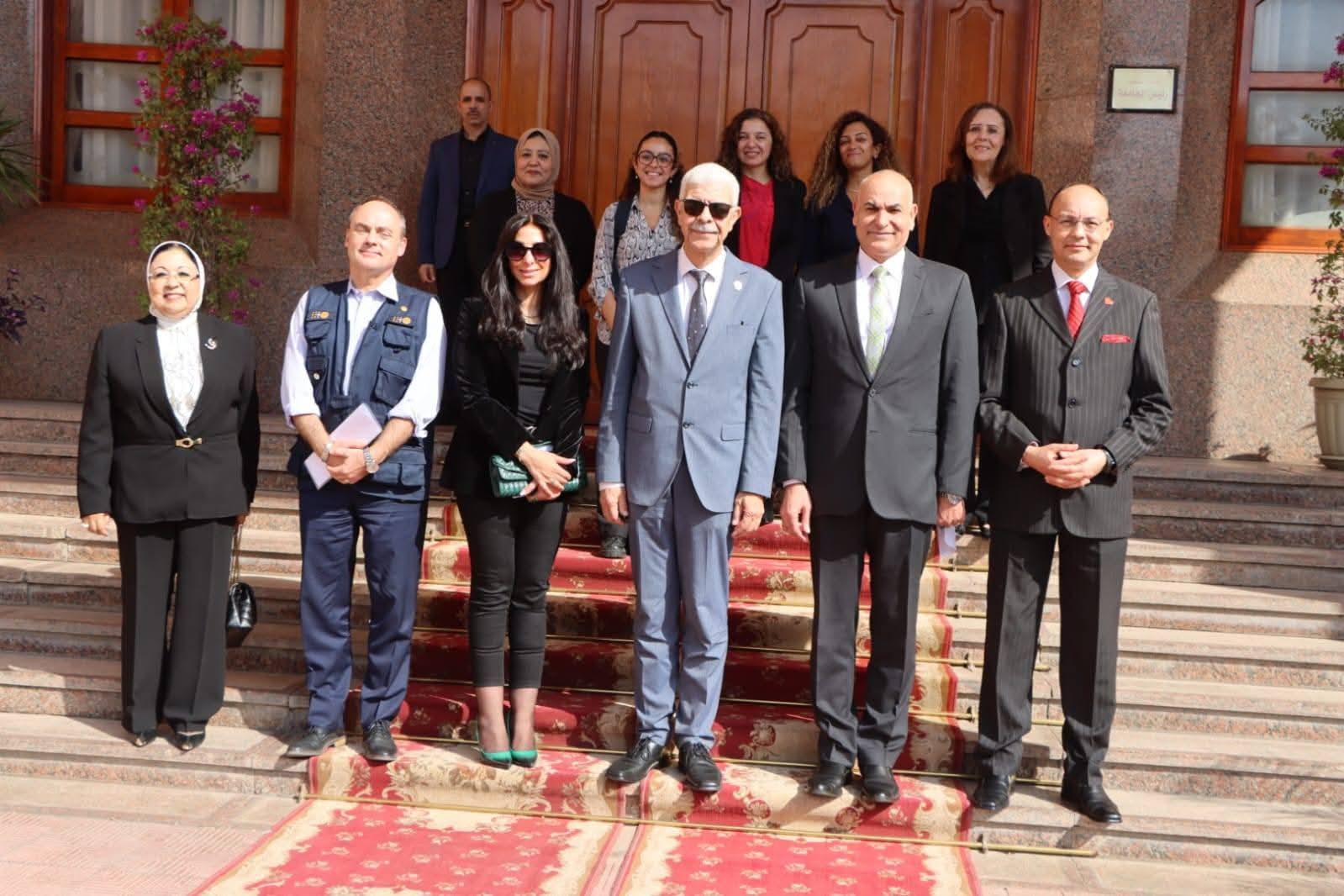 افتتاح عيادة المرأة الآمنة بمستشفيات جامعة المنوفية تعزيزًا لمنظومة حماية المرأة