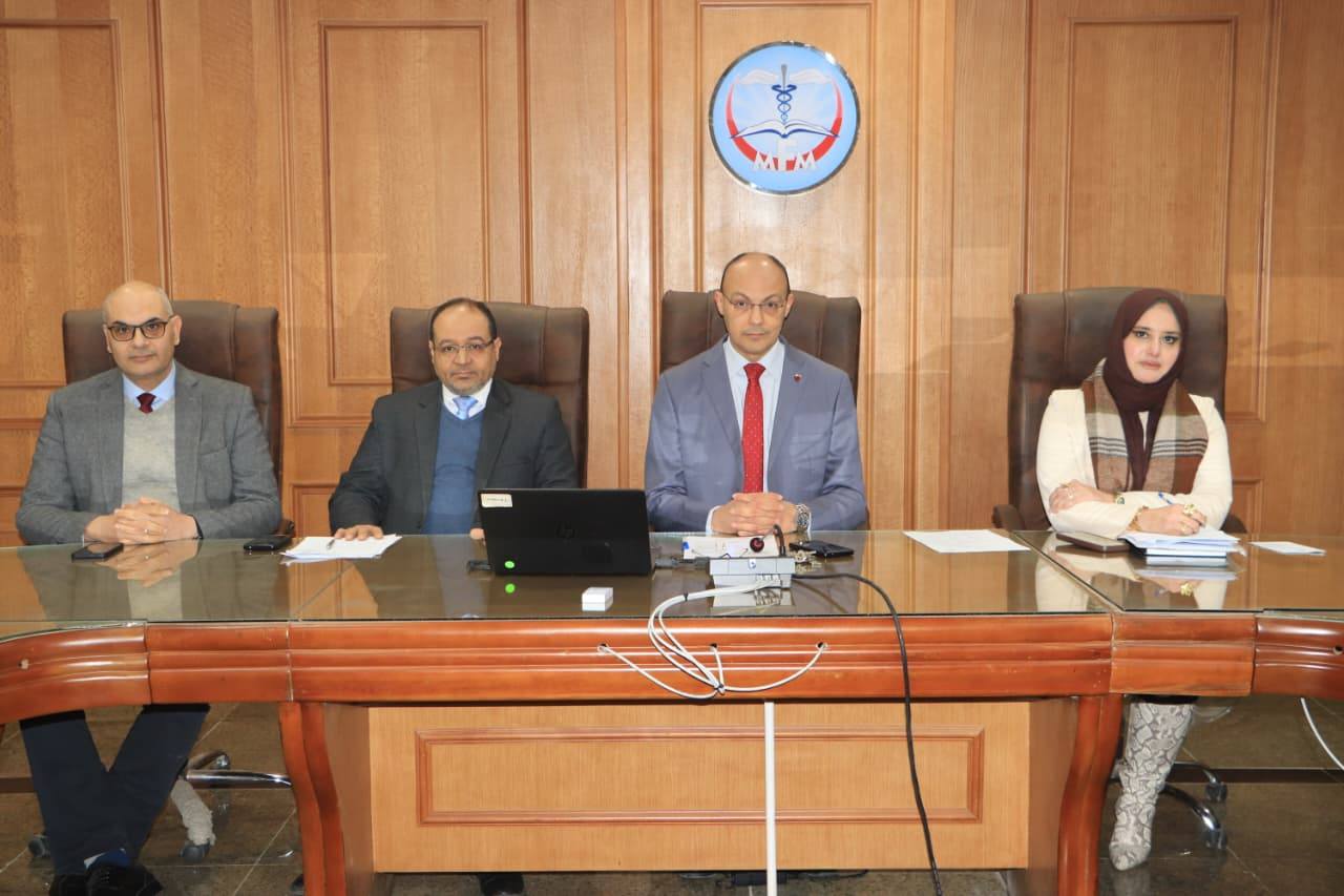 مجلس إدارة المستشفيات الجامعية يعقد جلسته الخامسة للعام الجامعي 2025/2026
