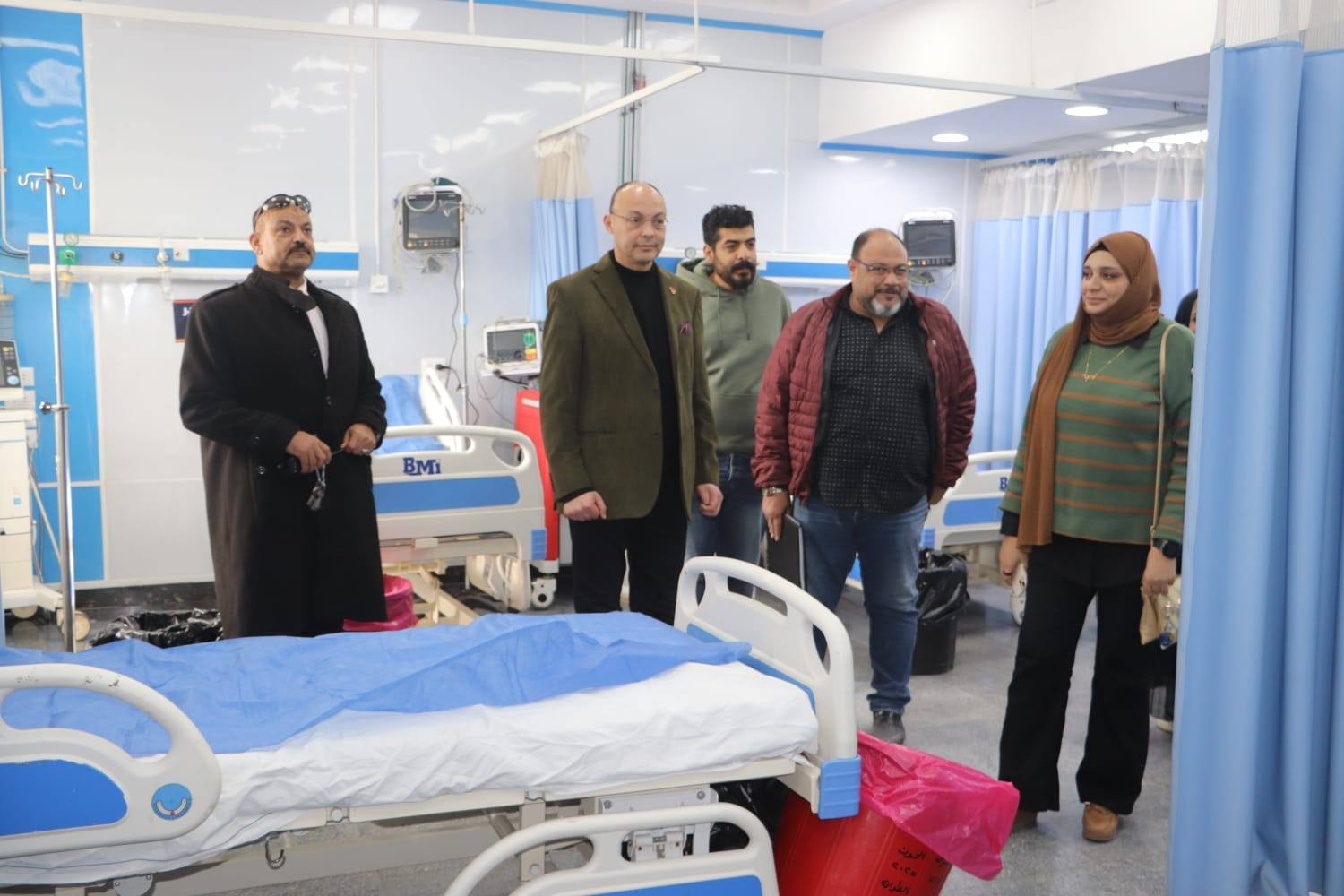رئيس مجلس إدارة المستشفيات الجامعية يتفقد مستشفى الطوارئ وأعمال التطوير الجاري بالمستشفيات الجامعية ويشدد على سرعة الإنجاز وكفاءة الخدمة الطبية