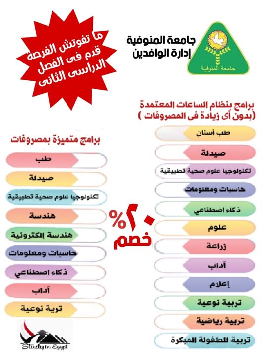 إعلان هام للطلاب الوافدين 