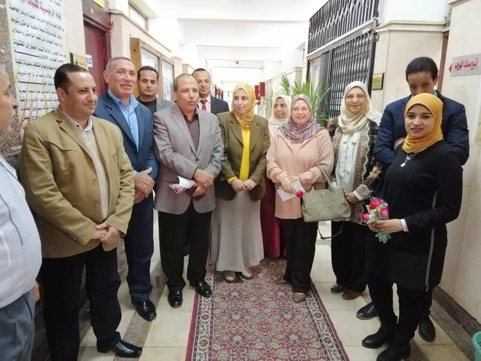 استقبال السادة أعضاء لجنة تقييم مكتبات الجامعة 