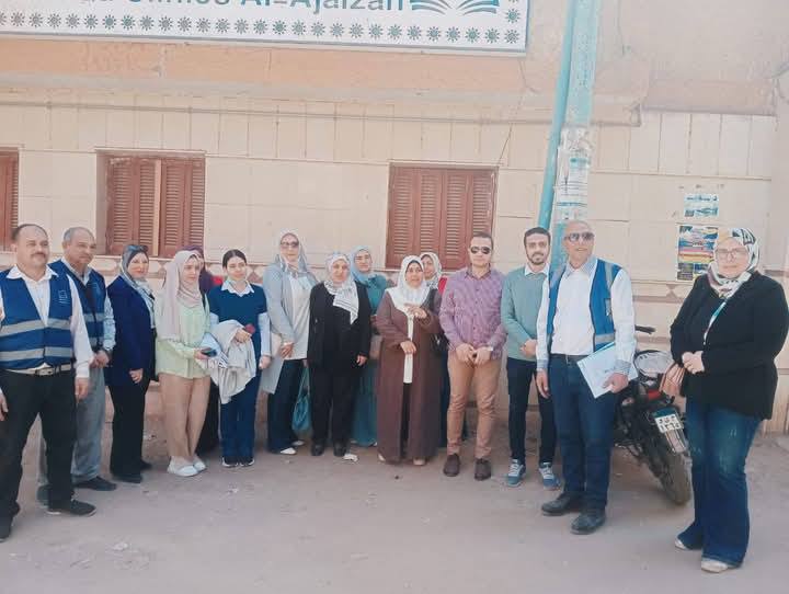 جامعة المنوفية توقع الكشف الطبي على ٤٧٧ مريض خلال القافلة المتكاملة بقرية العجايزة مركز قويسنا