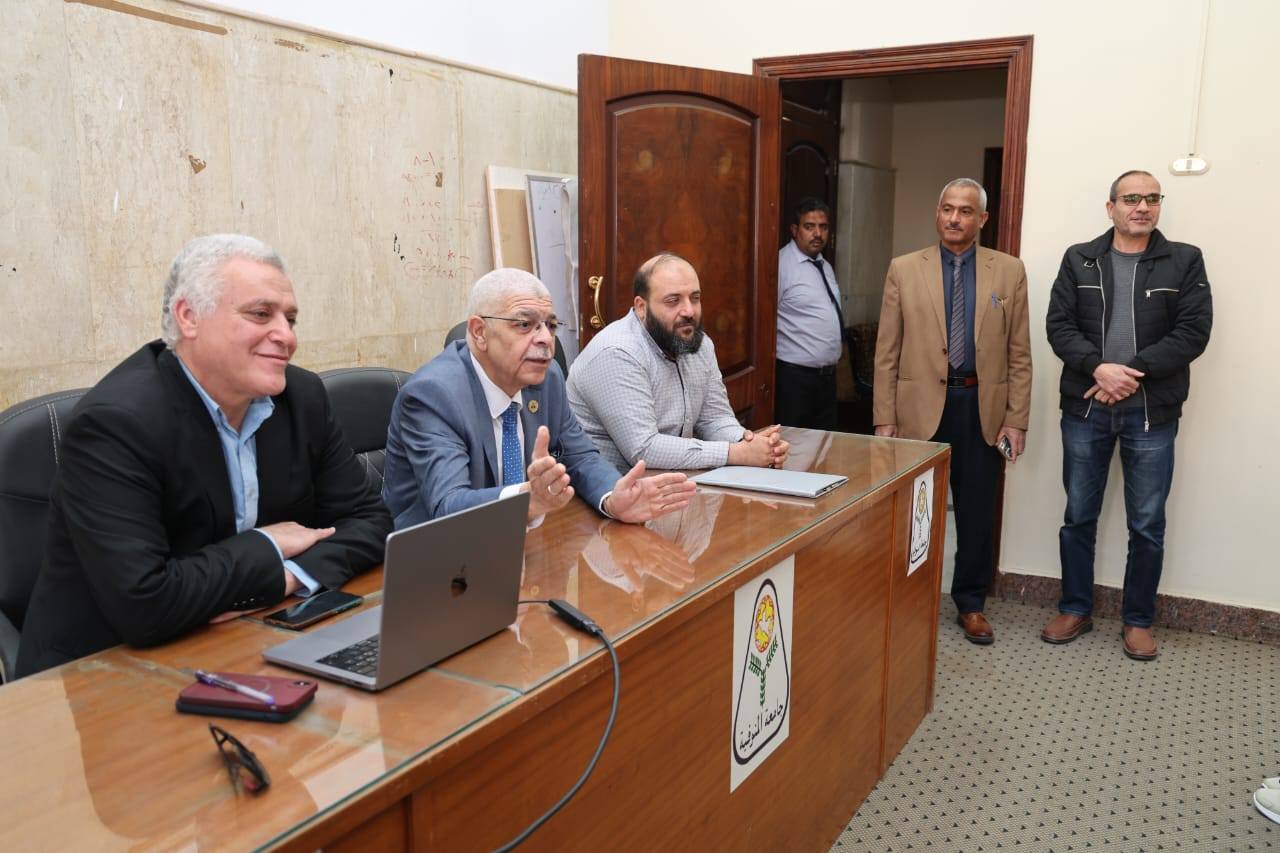  اجتماع موسّع لتعزيز البوابة الإلكترونية