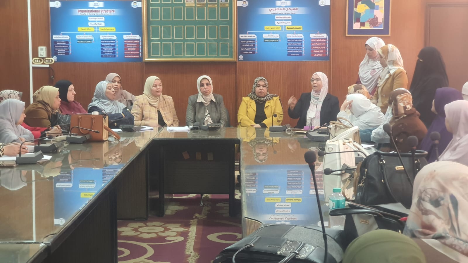 إنجازات وحدة ضمان الجودة بكلية التمريض