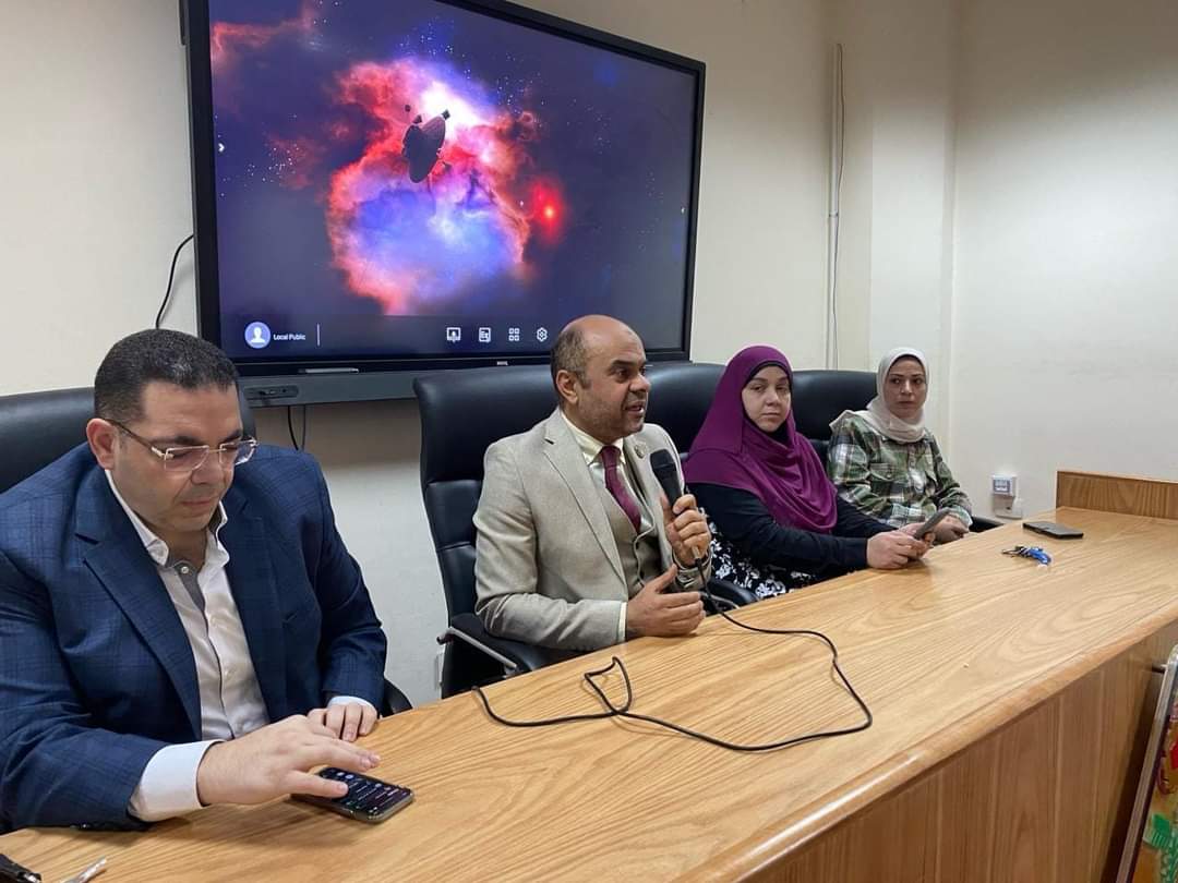 محاضرة حول أهمية تطبيق معايير الأيزو بكلية الصيدلة جامعة المنوفية