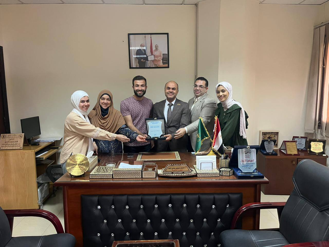 أفضل خمسة مكاتب طلابية على مستوى الجامعات المصرية،