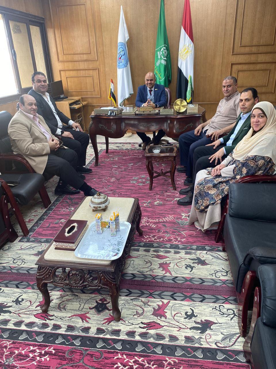 كلية الصيدلة بجامعة المنوفية تبحث مع الاتحاد الدولي للصيادلة تعزيز التعاون الأكاديمي والانفتاح الدولي