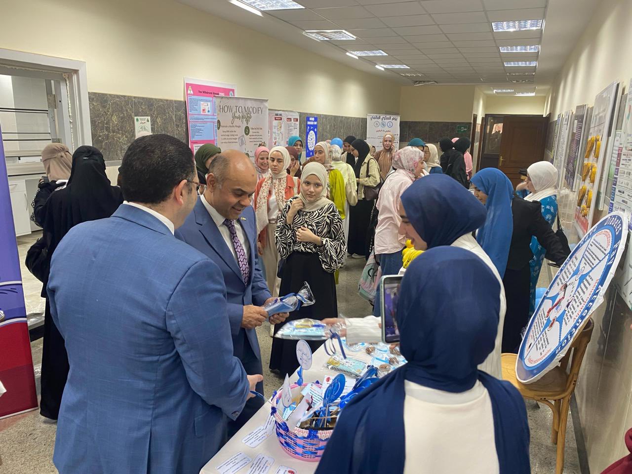  معًا ضد السكري: صيدلة المنوفية تنشر الوعي وتُعزّز الوقاية 