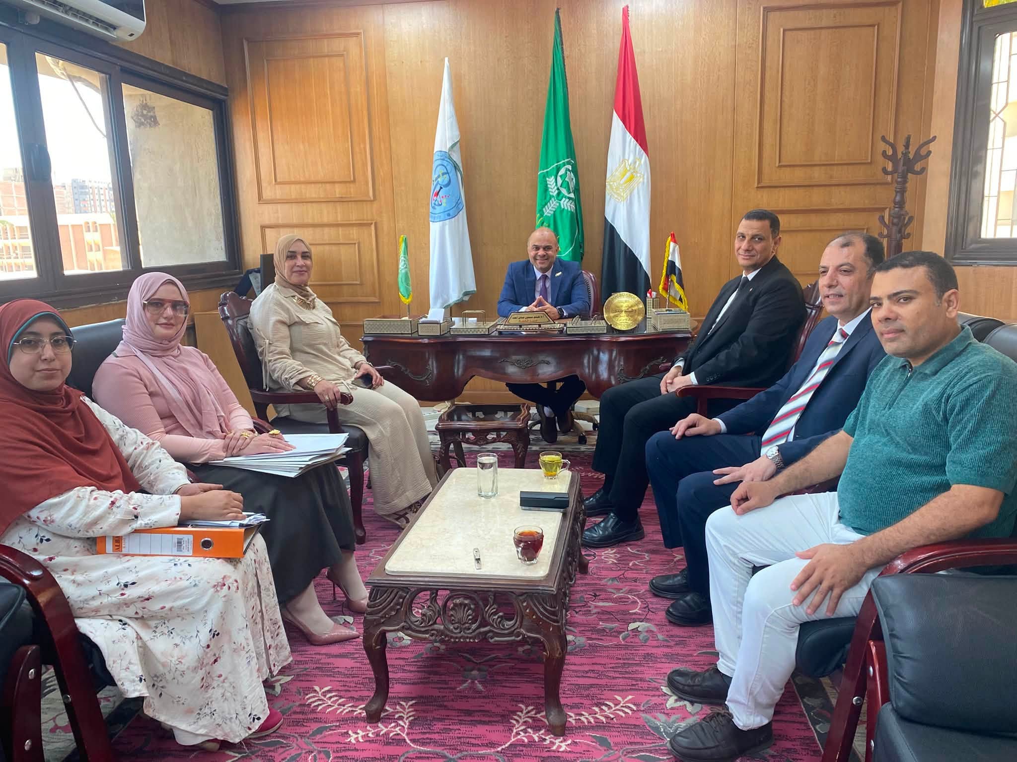 كلية الصيدلة بجامعة المنوفية تُعزز منظومة الإرشاد الأكاديمي استعدادًا للعام الدراسي الجديد