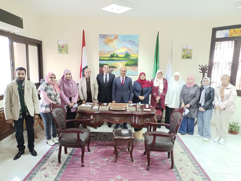  زياره  الدعم الفنى لفريق مركز ضمان الجودة بالجامعة  لكلية الصيدلة جامعة المنوفية.