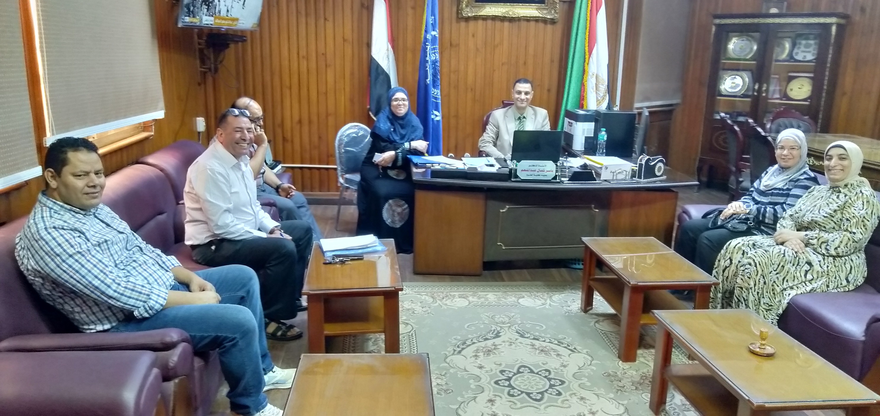 اجتماع لجان مجلس الكلية لشهر سبتمبر 2025