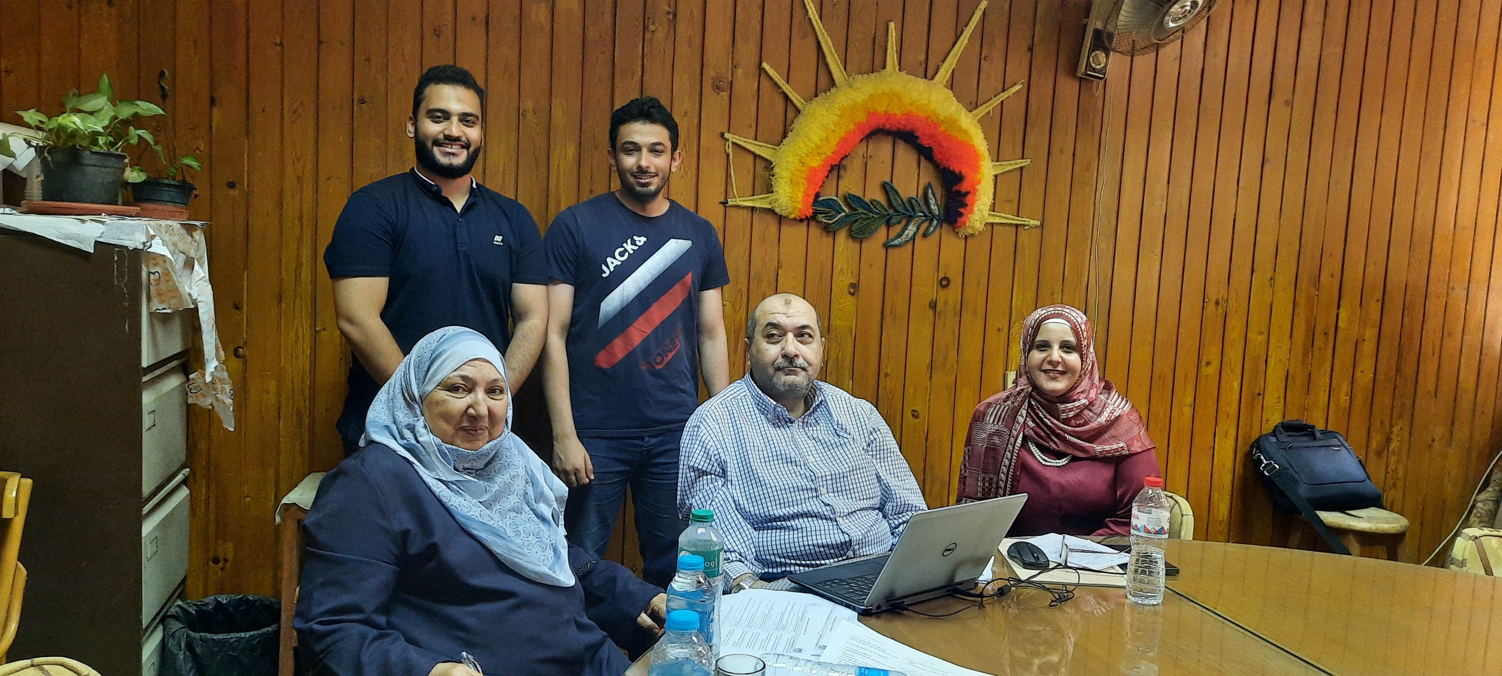 زيارة فريق مركز ضمان الجودة لكلية الهندسة الإلكترونية جامعة المنوفية 