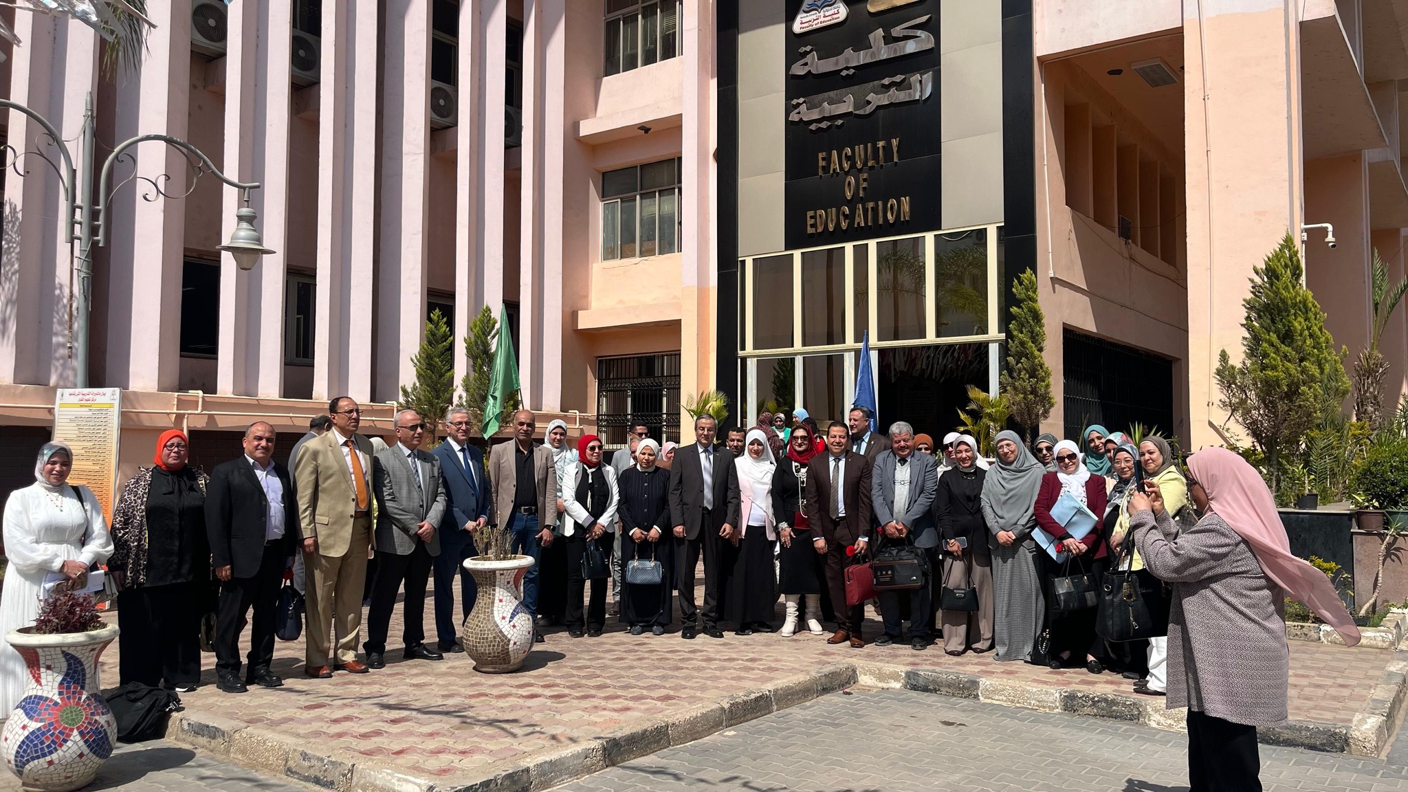 نائبا مدير مركز ضمان الجودة يشهدا ختام زيارة فريق المراجعة التابع للهيئة القومية لضمان جودة التعليم والاعتماد لكلية التربية جامعة المنوفية