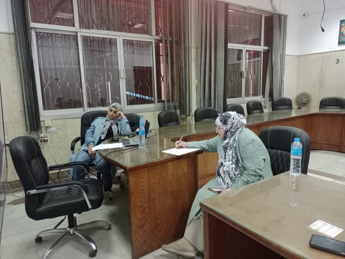 اجتماع الهيئة القومية لضمان جودة التعليم والاعتماد مع مديرى مراكز ضمان الجودة بالجامعات المصرية عبر تقنية Video.conferencr