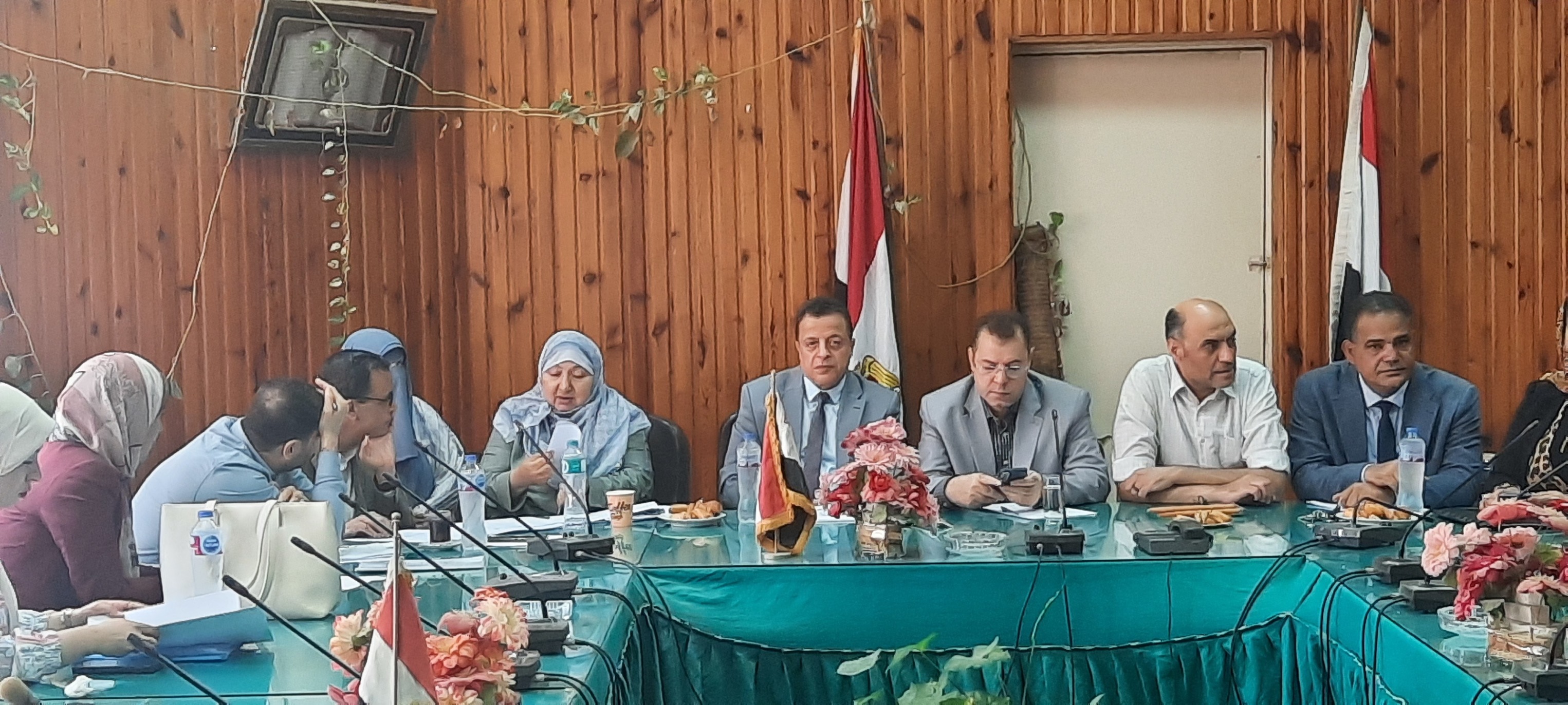 زيارة فريق مركز ضمان الجودة لكلية التجارة جامعة المنوفية 