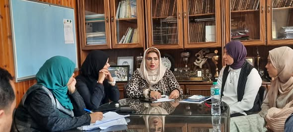 نائب مدير مركز ضمان الجودة   يواصل تفعيل محاكاه  بكلية التجارة جامعة المنوفية 