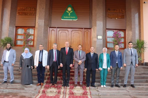 جامعة المنوفية تستقبل وفد الهيئة القومية لضمان جودة التعليم والاعتماد لتجديد الاعتماد المؤسسي والبرامجي  لثلاث كليات بالجامعة