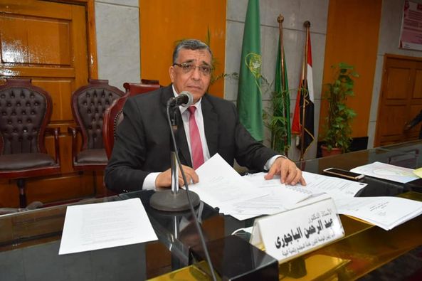 The Community Service Sector Council concludes its tenth session by honoring Al-Bagouri for reaching the age of retirement