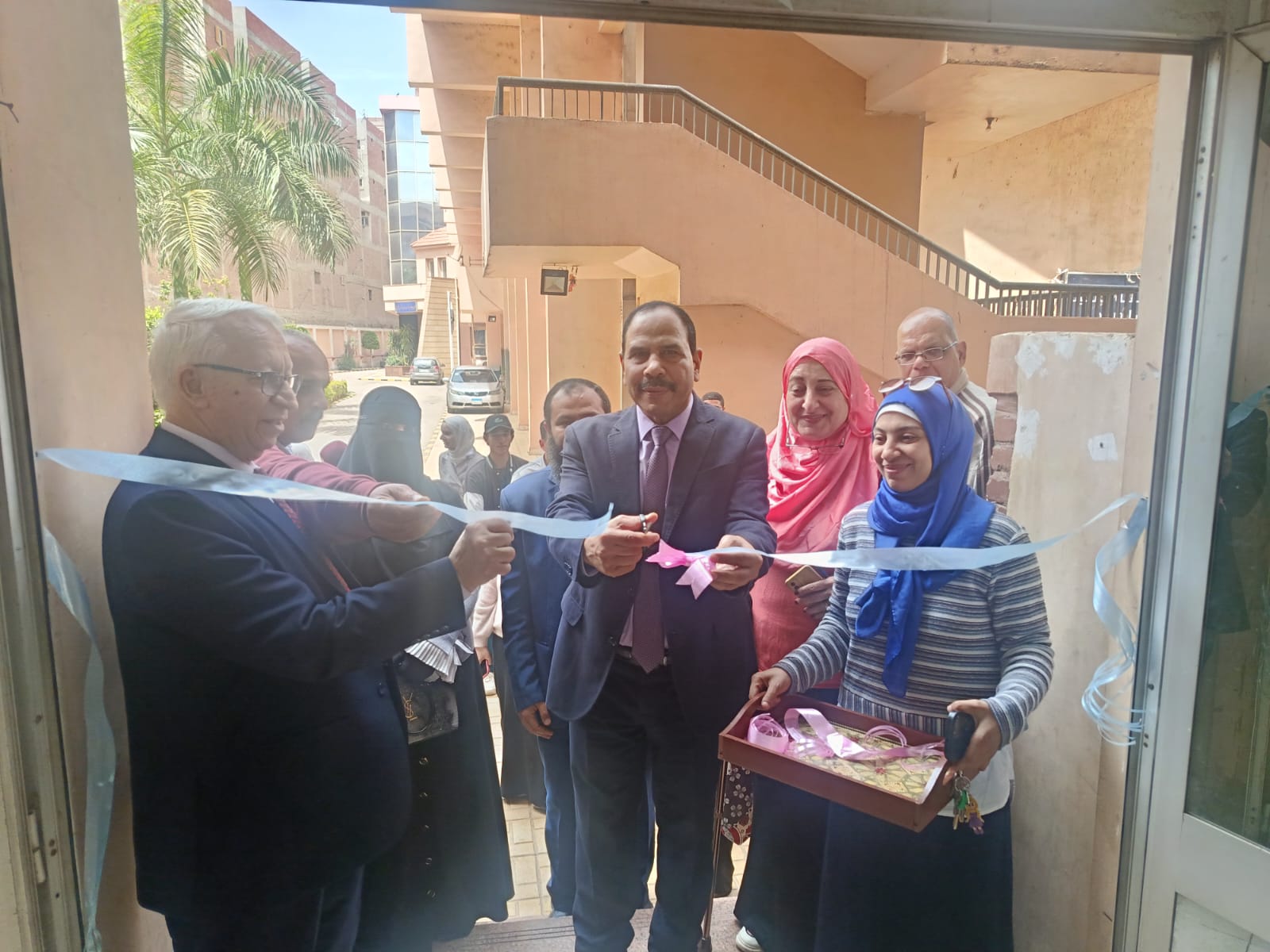 نائب رئيس جامعة المنوفية يفتتح المعرض العلمي في مجالات الابتكار والتكنولوجيا