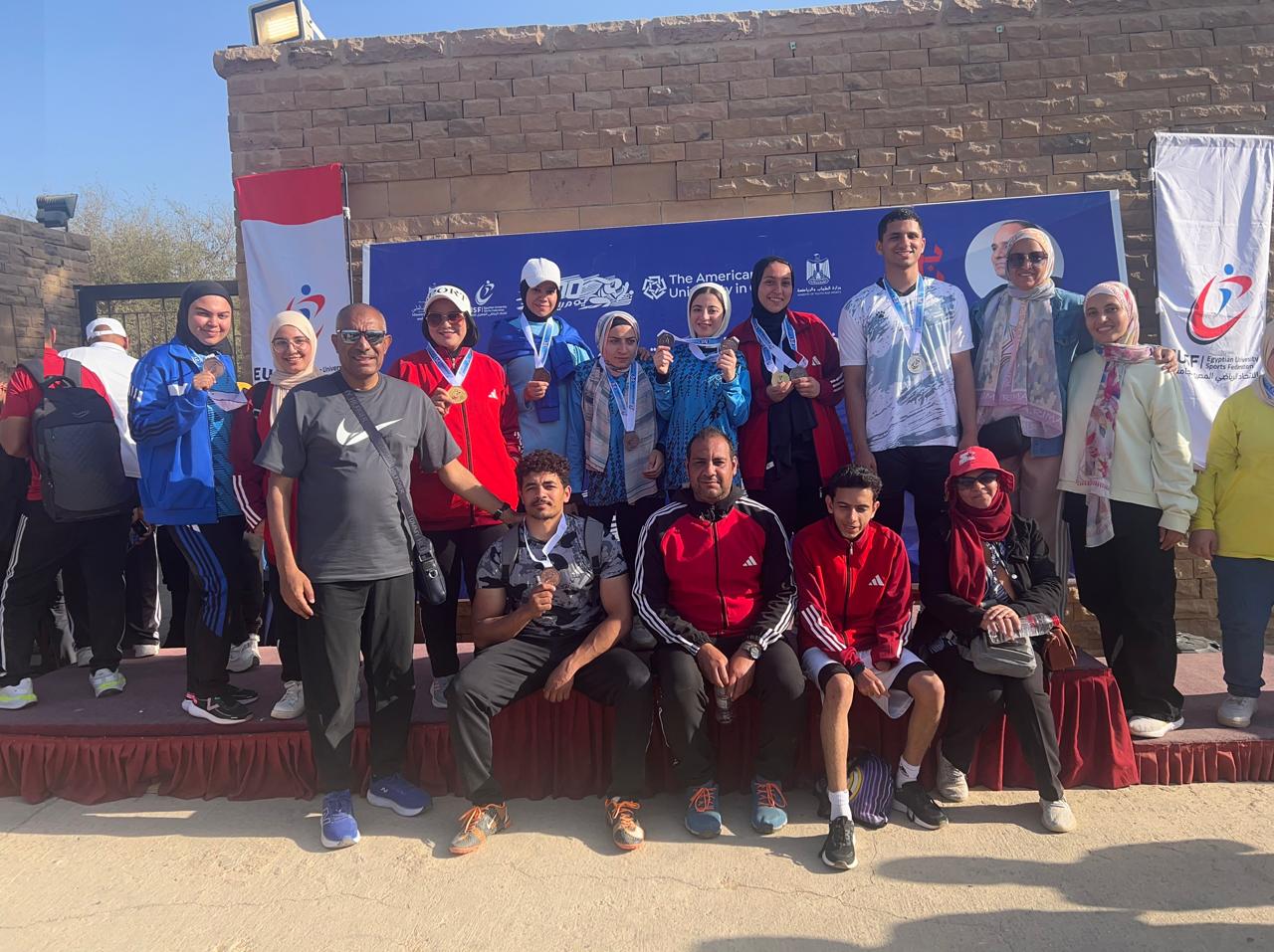 جامعة المنوفية تحصد 23 ميدالية للاعبي الاحتياجات الخاصة في بطولة الجامعات المصرية لألعاب القوى بالجامعة الأمريكية