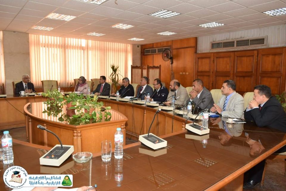 من موضوعات مجلس الدراسات العليا والبحوث بجلسته المنعقدة بتاريخ 2020/3/2 والخاصة بادارة الدراسات العليا:-