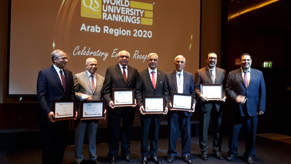 شهد الدكتور عادل مبارك رئيس جامعة المنوفية الحفل الذى تنظمه شركة استشارات التعليم العالي العالمية QS Quacquarelli Symonds ويقام بالإمارات العربية، برئاسة