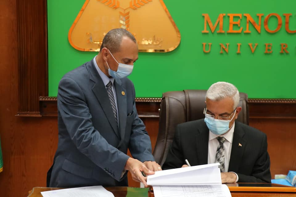 President of The University of Menoufia adopts the result of electronic engineering in May 2021