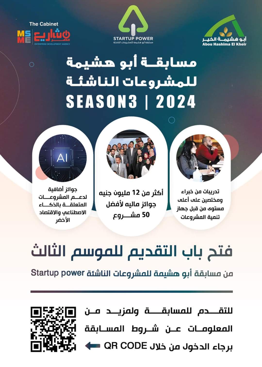 فتح باب التقديم للموسم الثالث لمسابقة أبو هشيمة للمشروعات الناشئة