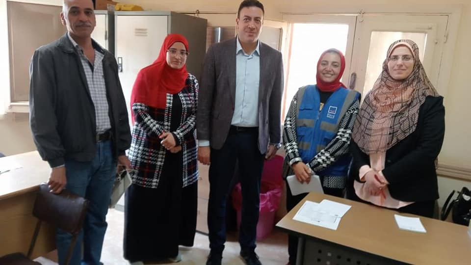 Menoufia University organizes an integrated caravan in the village of Bejerim within the initiative of a decent life