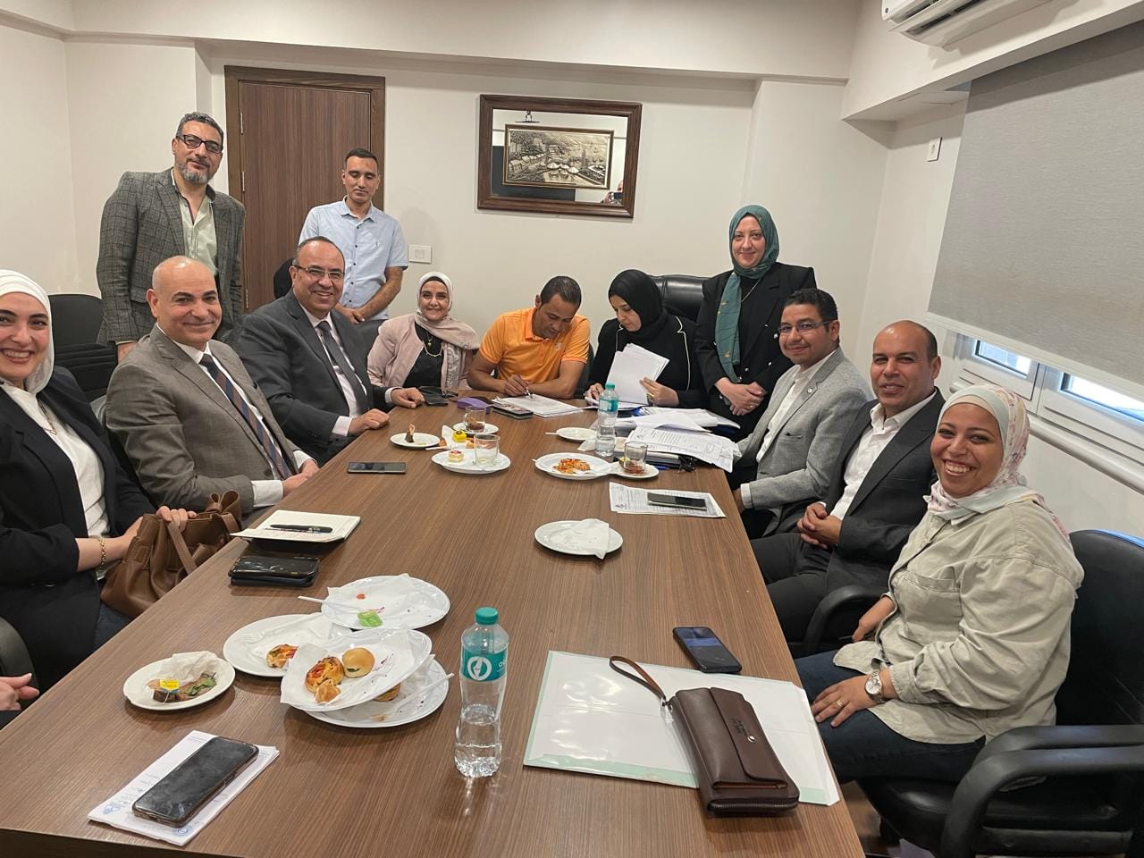 جامعة المنوفية تولى اهتماما كبيرا بملف الوافدين وتعقد لقاء موسع مع الإدارة المركزية للوافدين بوزارة التعليم العالي 