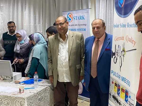 قسم أمراض  النساء والتوليد بجامعة  المنوفية ينظم ورشة عمل مجانية حول منظار البطن والرحم 