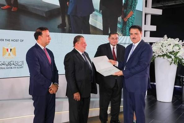 The Governor of the Central Bank of Egypt honors the Faculty of Artificial Intelligence at Menoufia University
