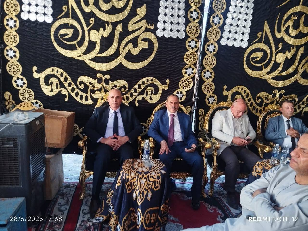 نائبا رئيس جامعة المنوفية يقدمان واجب العزاء لأسر ضحايا حادث الطريق الإقليمي بالمنوفية