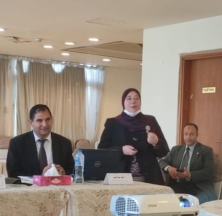 Presentation of the efforts of Menoufia University in eradicating Illiteracy and Adult Education in the Supreme Council of Universities