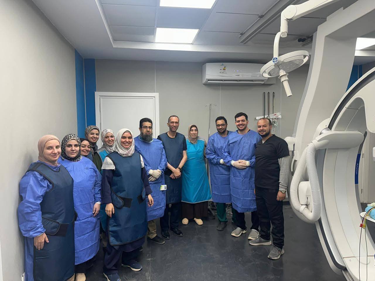 تدخل طبي دقيق بطوارئ مستشفيات جامعة المنوفية ينهي نزيفًا داخليًا حادًا هدد حياة المريض دون جراحة