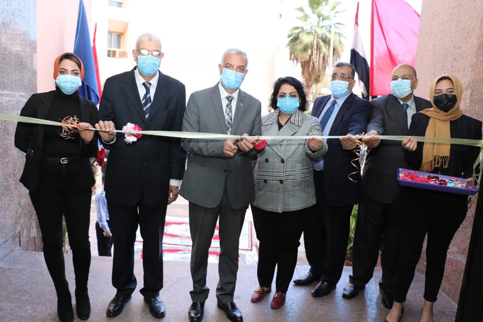 The President of Menoufia University inaugurates the Faculty of Mass Communication