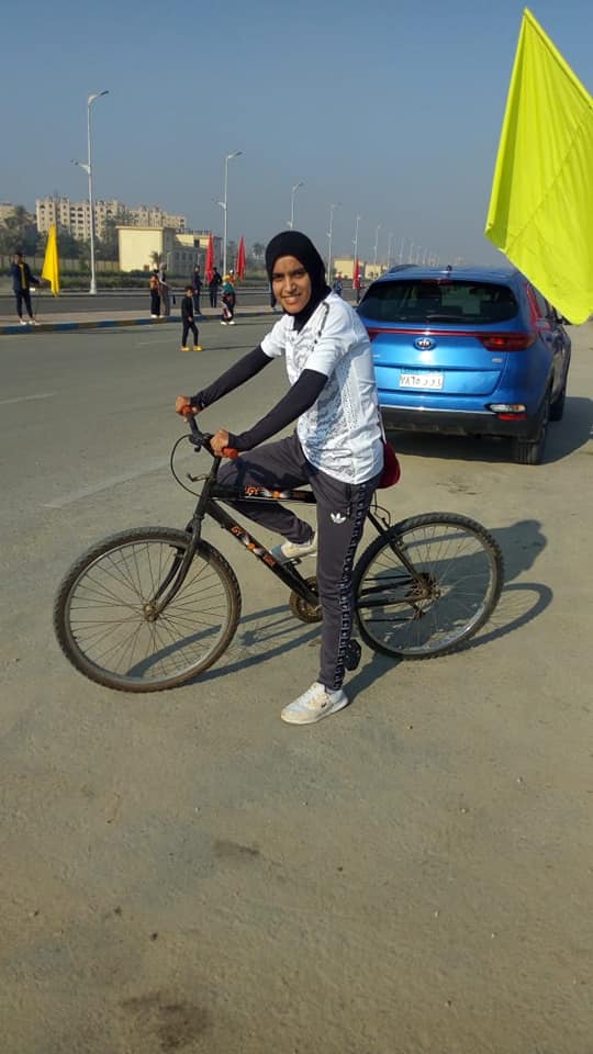 Monoufia University is ranked fourth in the Cycling race in the Egyptian universities’ cycle