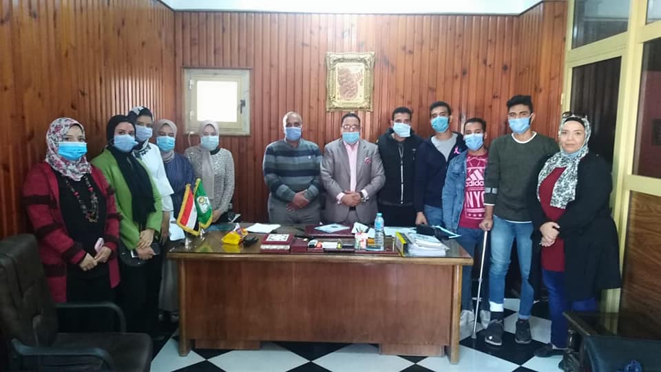 The end of the competition of the best youth initiative for the universities of Menoufia University