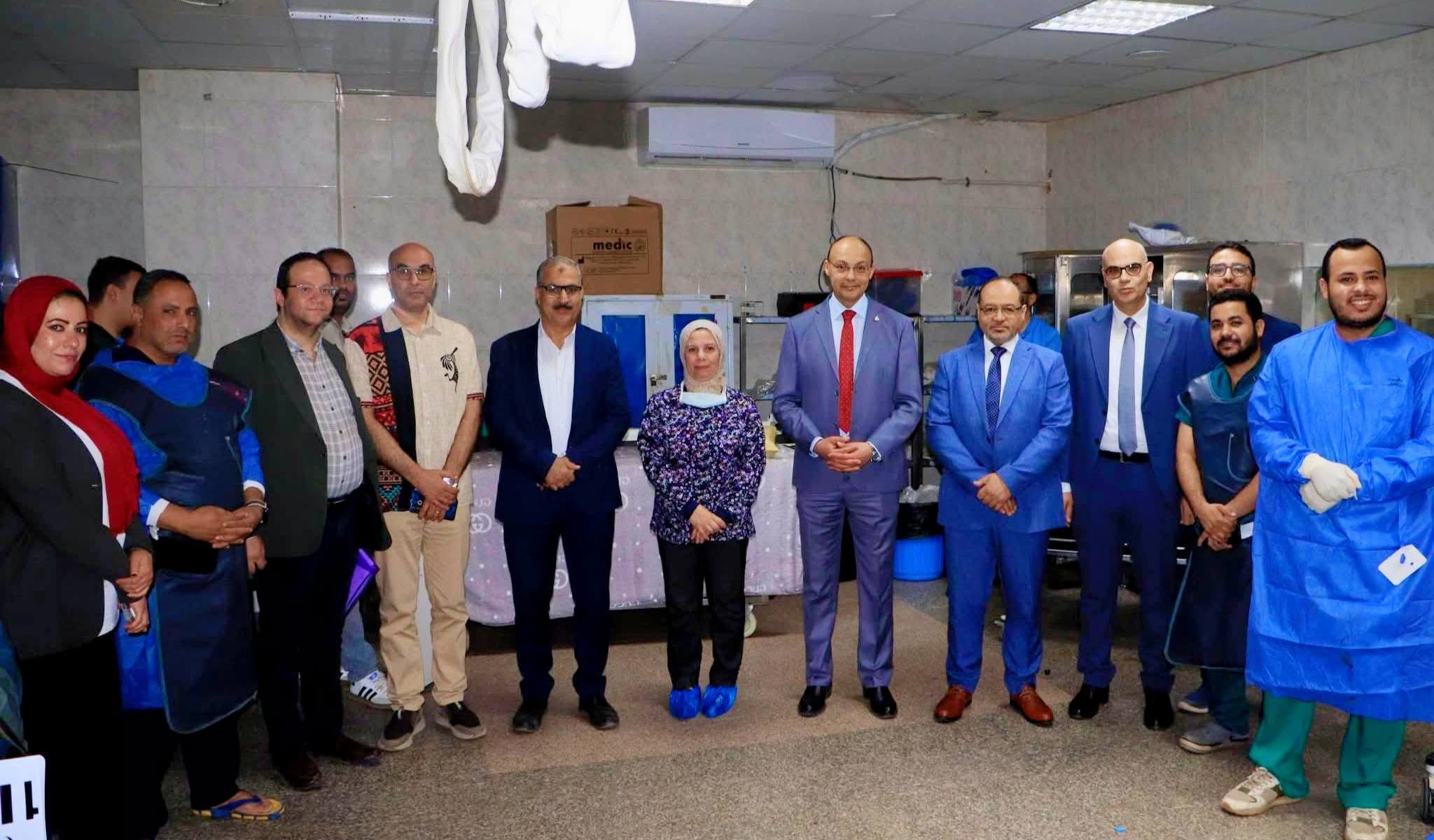 القاصد: نجاح جديد لوحدة القسطرة القلبية بمستشفيات جامعة المنوفية يؤكد تميزها في علاج الحالات الدقيقة بأحدث التقنيات
