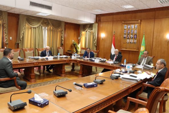 لجنة إجراء مقابلات المتقدمين  للندب على وظيفة مدير إدارة بجامعة المنوفية تستأنف عملها برئاسة القاصد 