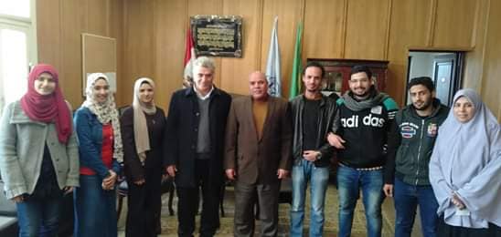 مأمون ثروت الطالب المثالى وسارة صبحى الطالبة المثالية بحاسبات ومعلومات المنوفية