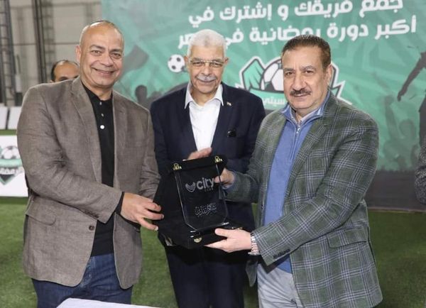 رئيس جامعة المنوفية يشهد نهائى دورة سيتى الرمضانية لكرة القدم وتكريم المحافظ للفرق الفائزة