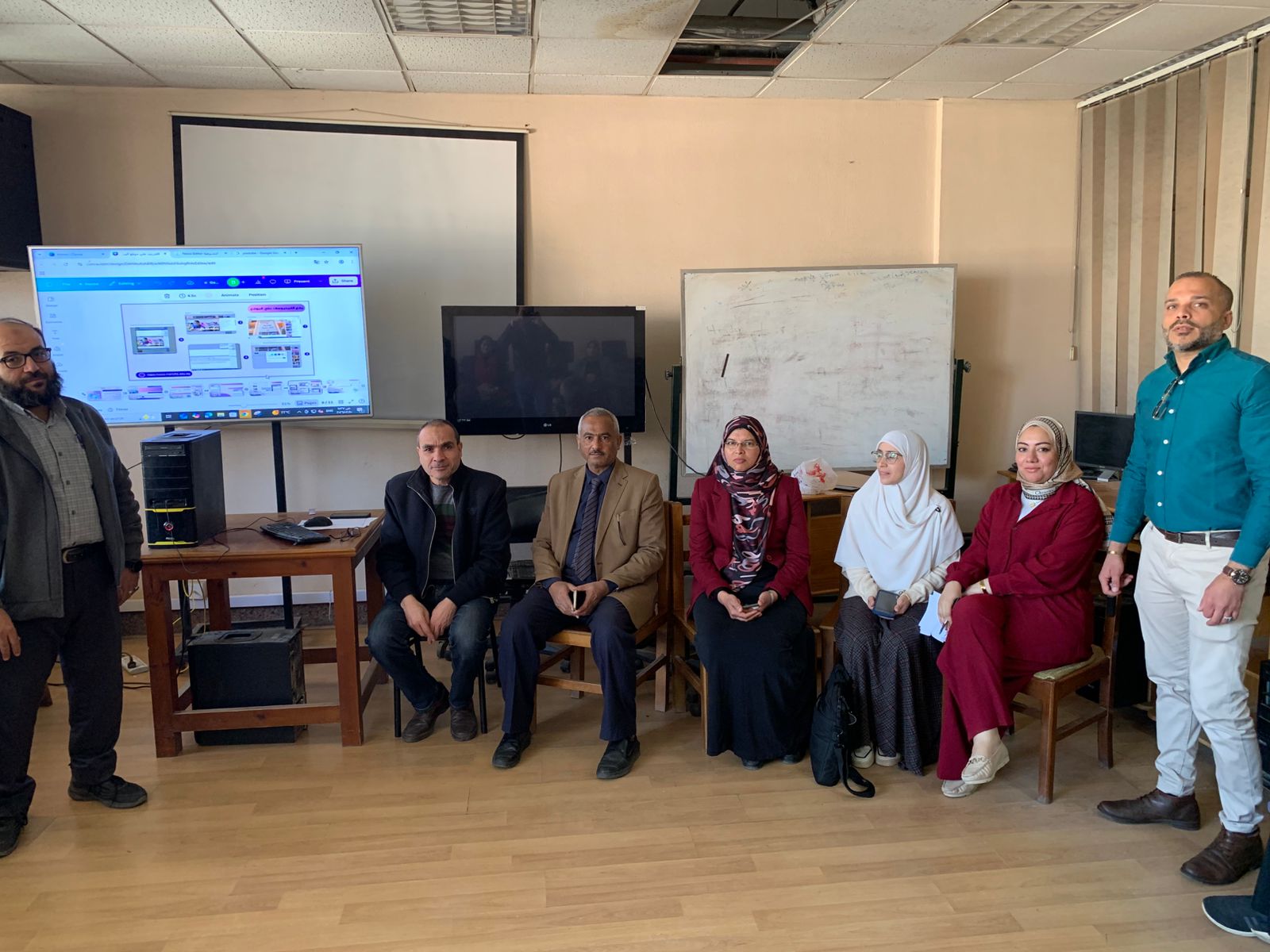 دورة تدريبية لمحرري البوابة الإلكترونية بمركز نظم المعلومات والتحول الرقمي 