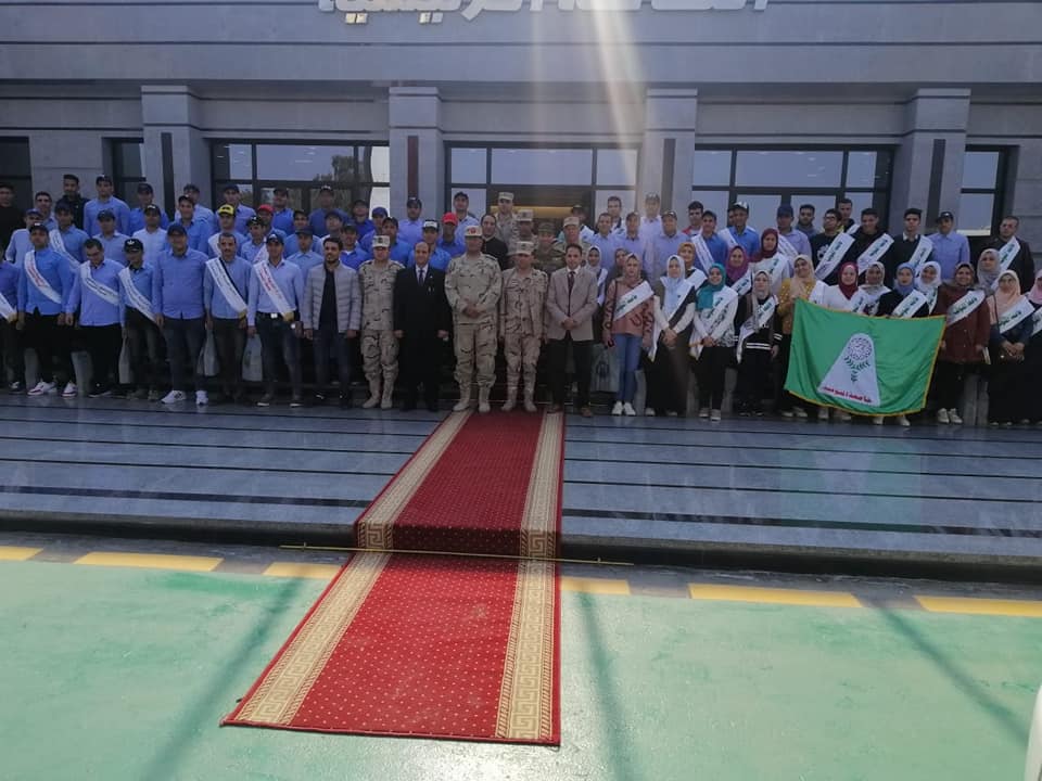 طلاب جامعة المنوفية في زيارة إلي شركة النصر للكيماويات بأبو رواش