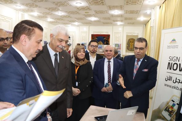 القاصد  وأبو ليمون  يفتتحان معرض الصناعات والإبتكارات العلمية بجامعة المنوفية في يوم الصناعة  ويشيدان بالمعروضات