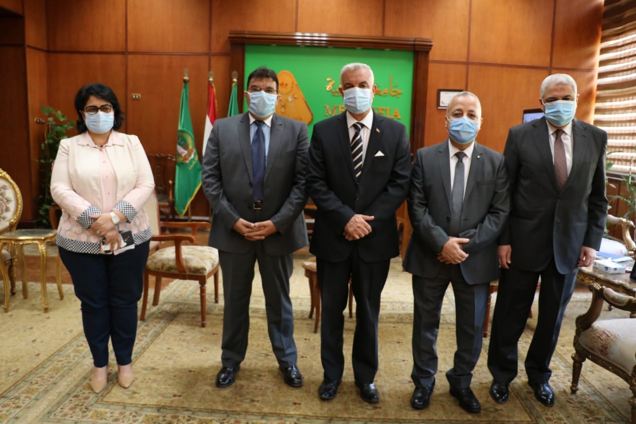 Ahmed El-Khouly Vice Dean of Faculty of Agriculture  for Postgraduate studies.