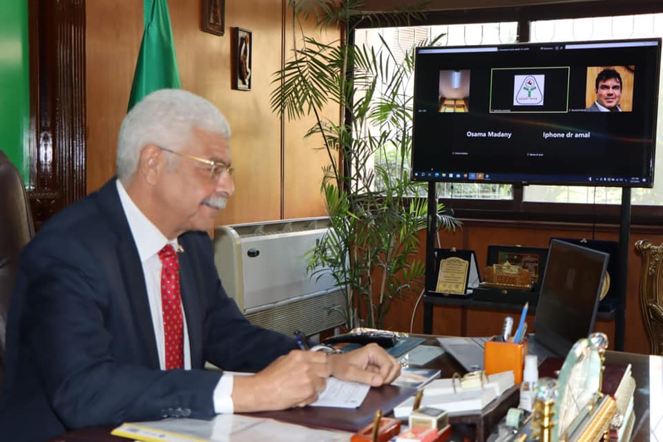 The President of Menoufia University honors the distinguished in scientific, artistic and social activities