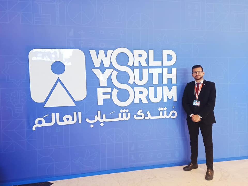 Menoufia University Students Union participates in the activities of the World Youth Forum in its fourth edition